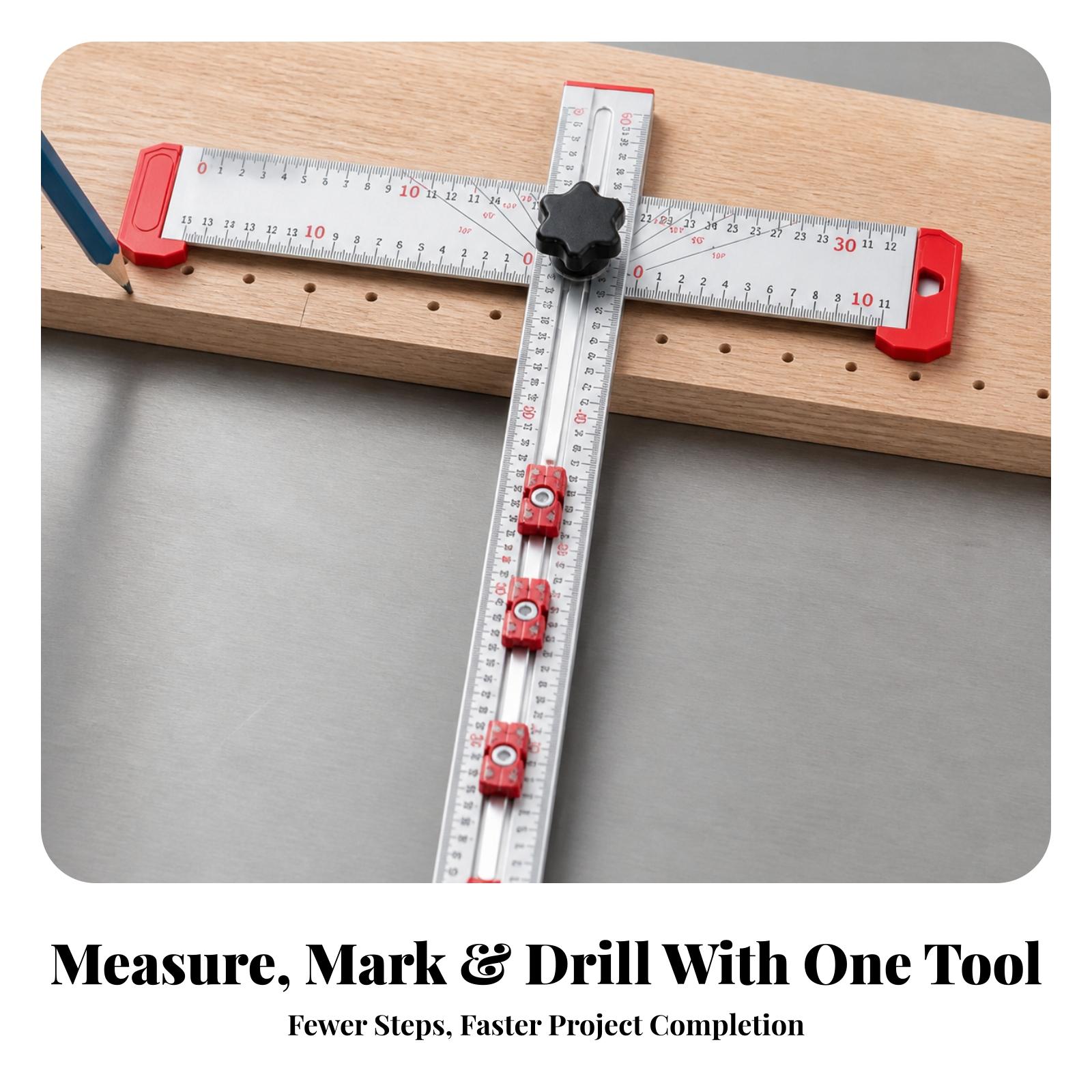 Aluminum Alloy Multifunction T - Workshop Marking Tools review and price